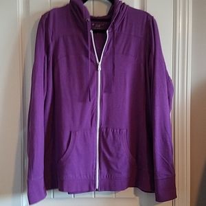 Tek Gear Purple Hoodie size 1X
